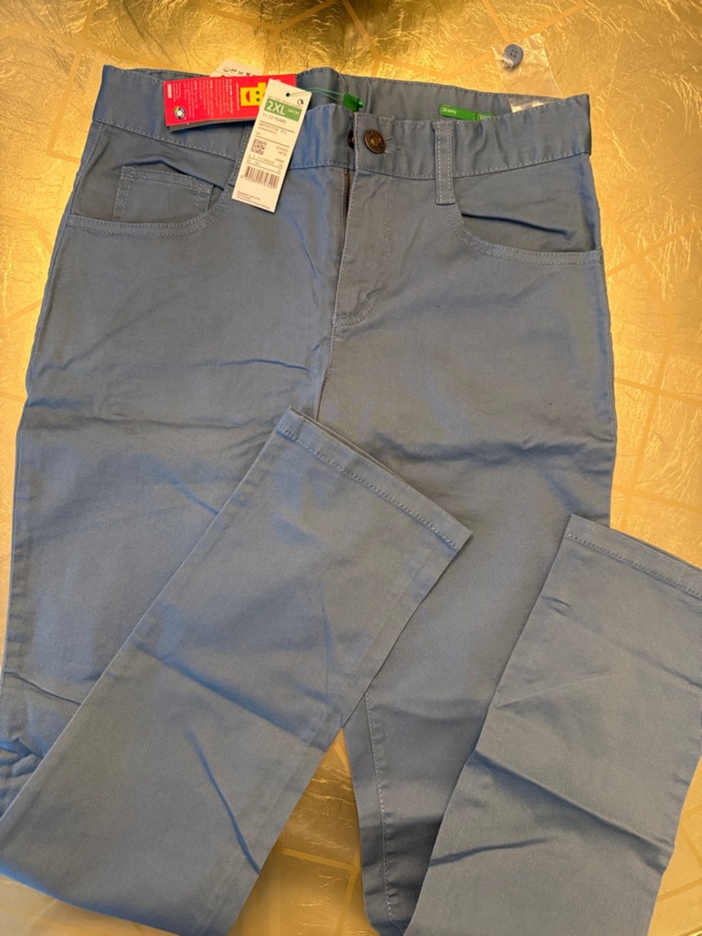 United Colors Of Benetton Light Blue Kids Jeans